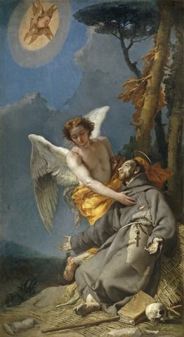 Saint Francis of Assisi receiving the Stigmata