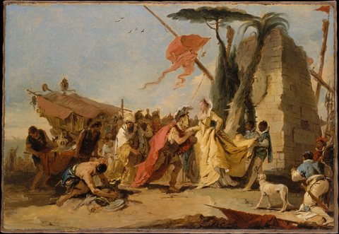 The Meeting of Antony and Cleopatra