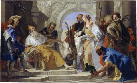 Giambattista Tiepolo — The Patron Saints of the Crotta Family