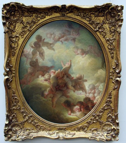 Essaim d Amours - Jean-Honore Fragonard - RF 1949-2
