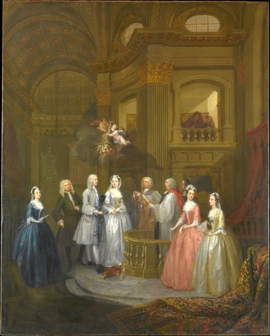 The Wedding of Stephen Beckingham and Mary Cox