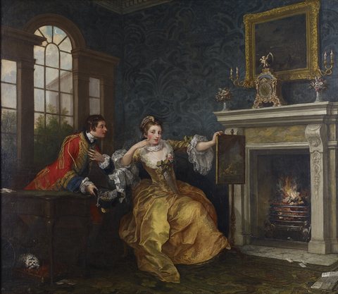 William Hogarth — The Lady's Last Stake