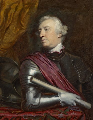 George Townshend, 1st Marquess Townshend (1724-1807), in armour
