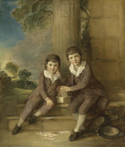 Double portrait of Master John Truman Villebois (c. 1773-1837) and his brother Henry Villebois (1777-1847)
