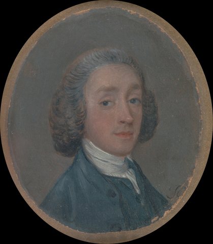 Portrait of a Young Man with Powdered Hair