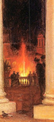 Electric Fountain World-s Columbian Exposition
