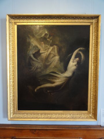 Psyche walks past the Fates undeterred
