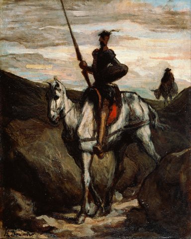 Don Quixote in the Mountains
