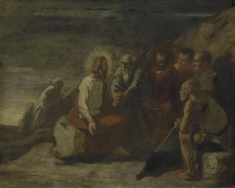 Christ and His Disciples