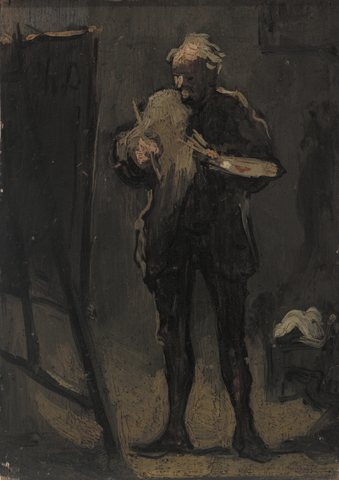 The Painter in Front of His Painting (Le Peintre devant son tableau)