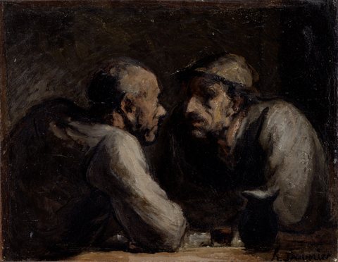 Two Drinkers (Les Deux buveurs)