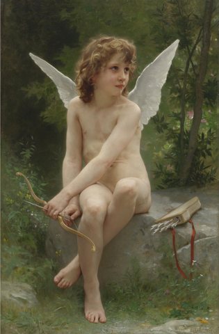 Cupid on the lookout