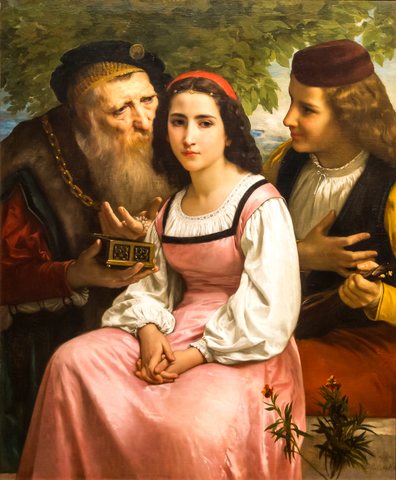 Hesitating between Love and Riches