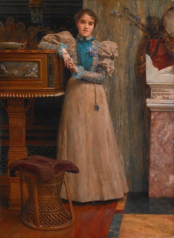 Clothilde Edith Ford, daughter of Edward Onslow Ford