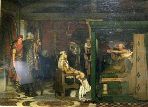 Frédégonde Visiting Pretext on her Deathbed