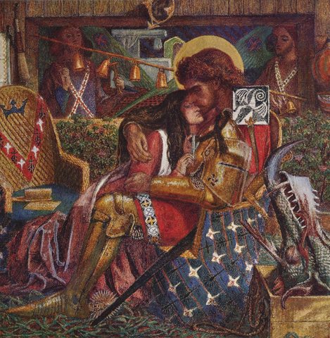 The Wedding of St George and Princess Sabra