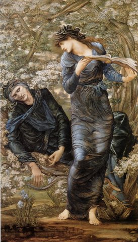 Edward Burne-Jones — The Beguiling of Merlin