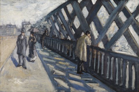 Gustave Caillebotte — Étude pour "Le Pont de l'Europe" (Study for "Le Pont de l'Europe")