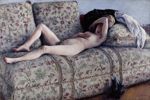 Nude on a Couch