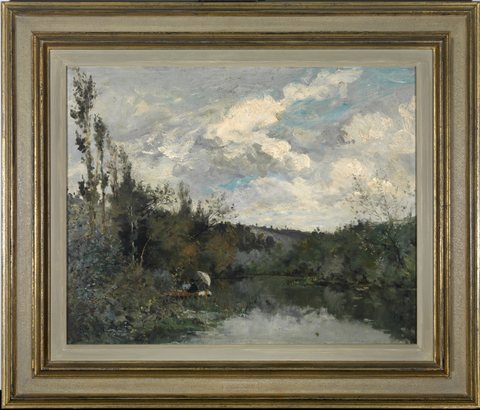 Woodland lake