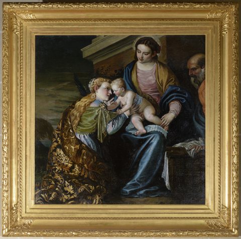Mystic marriage of Saint Catherine