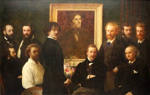 Homage to Delacroix