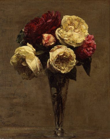 Still life with roses