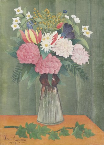 Анри Русо — Flowers in a Vase