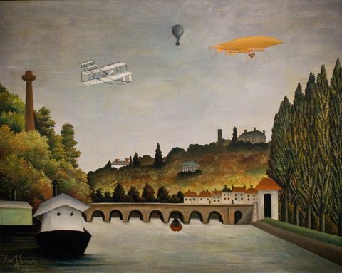 View of the Bridge of Sevres by Henri Rousseau