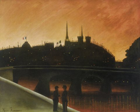 View of the Île de la Cité, Paris