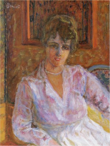 A Woman with a White Corsage