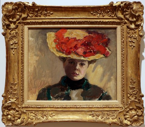 Girl in Straw Hat