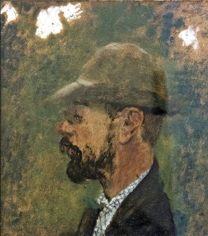 Profile of Toulouse-Lautrec
