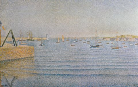Portrieux, the swell