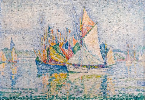 The Harbor at Concarneau