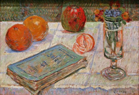Still life with book