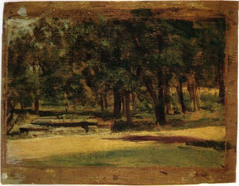 Fairman Rogers Four-in-Hand: Landscape Study of Fairmount Park