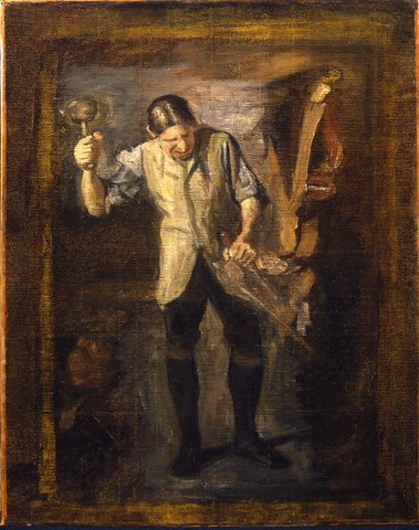 Study for William Rush