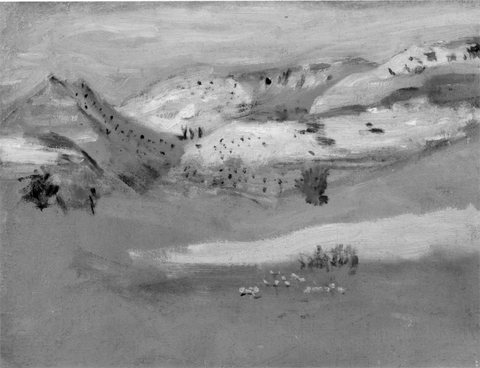 Study for Cowboys in the Badlands
