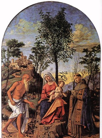 Madonna Of The Orange Tree