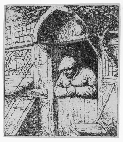Peasant Leaning on His Doorway