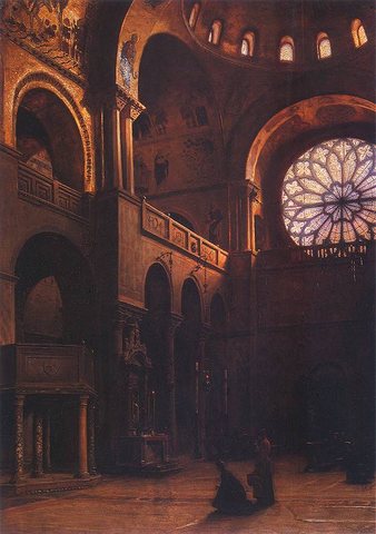 Interior of a Basilica
