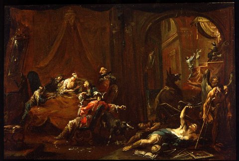 Allegory of the Vices Destroying the Arts and Sciences