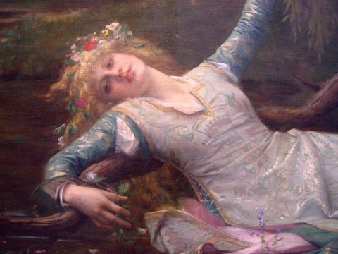 Ophelia (detail)