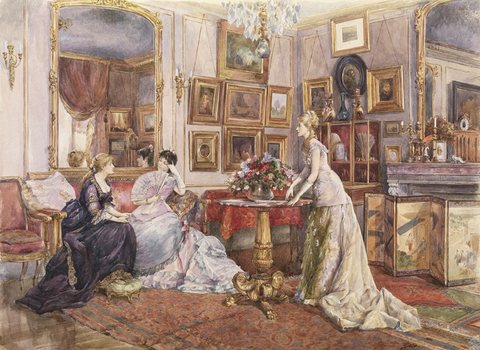 In the Painter's Drawing Room