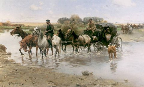 Crossing the River