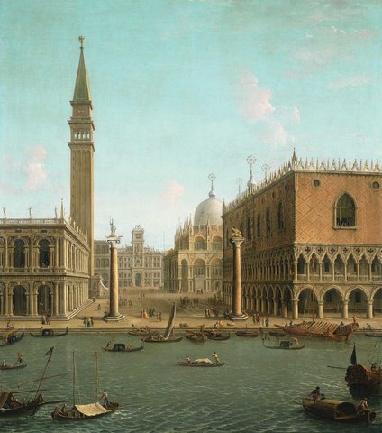 A View of Venice from the Bacino di San Marco