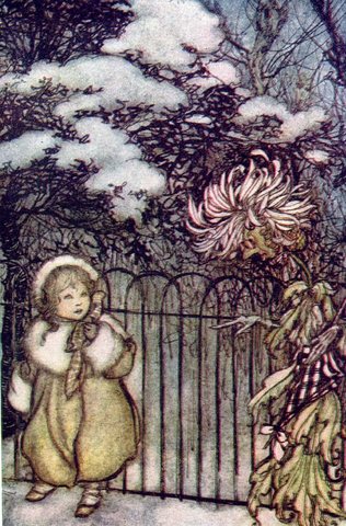 Illustration for Peter Pan in Kensington Gardens