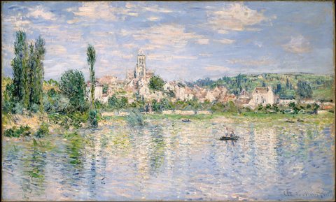 Vetheuil In Summer