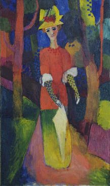 Lady in a Park